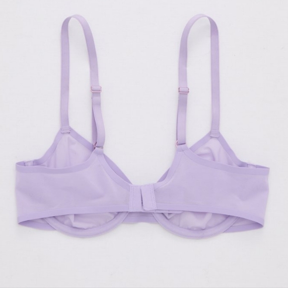 *NWT* Aerie Smoothez Unlined Mesh Bra - Picture 2 of 8
